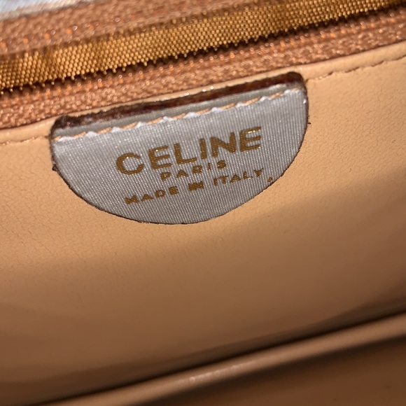 Authentic Vintage Celine Double Flap Handbag - Picture 7 of 14